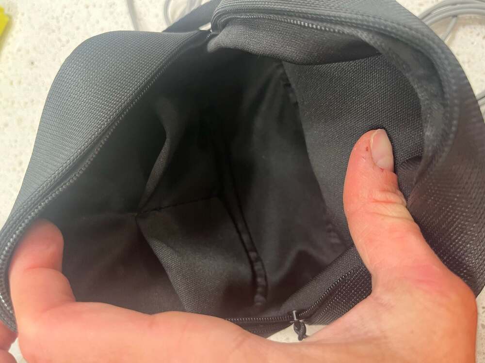 Beats Studio Pro Wireless Headphones Replacement Canvas Travel Case and Cables - Picture 2 of 2